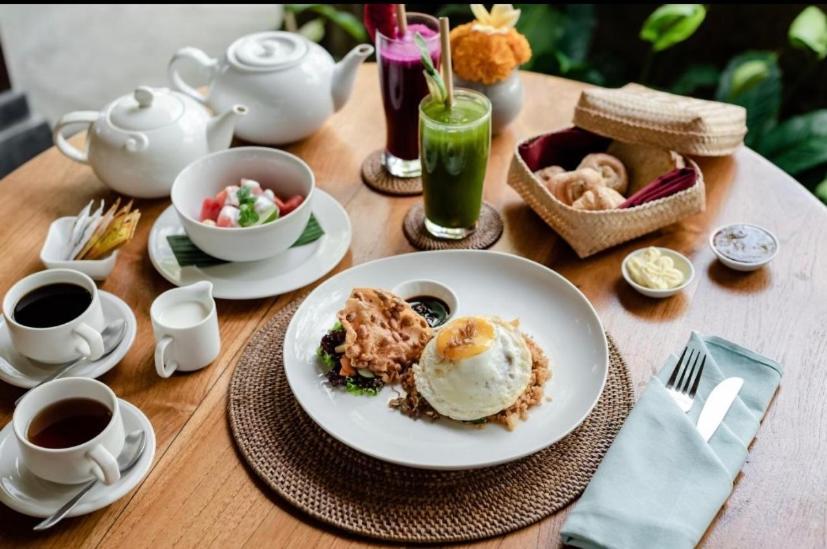 Santosha Villas & Spa أوبود المظهر الخارجي الصورة