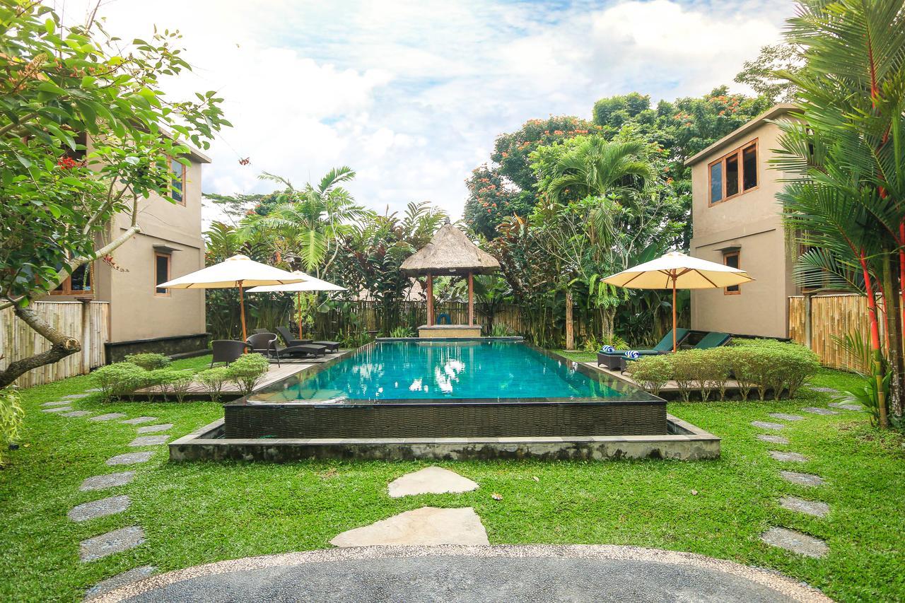 Santosha Villas & Spa أوبود المظهر الخارجي الصورة